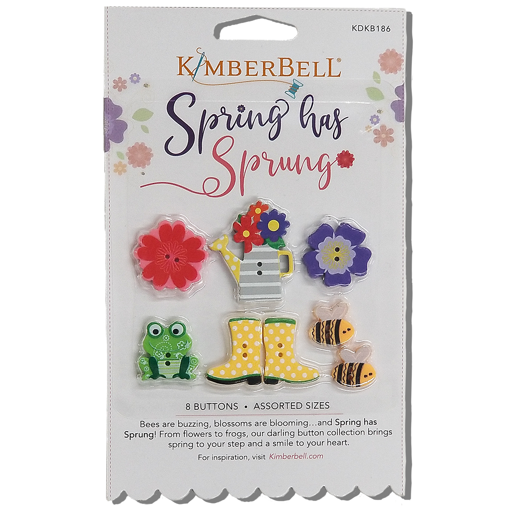 Kimberbell Buttons - Spring Has Sprung